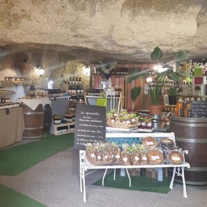Shop set into a cave in Brantome en Perigord Image credit © 2026 Chrissy Laycock